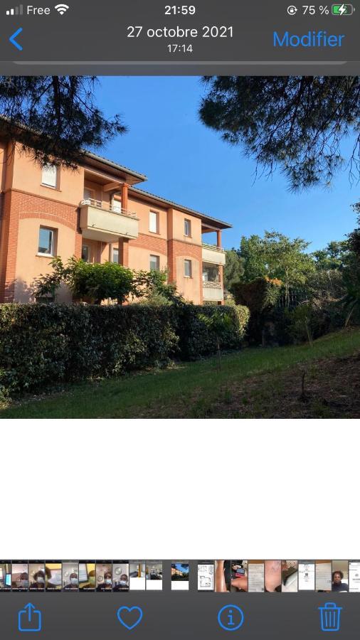 T2 Climatise Jardin & Court De Tennis/Piscine /Parking/Fibre Toulouse Exterior foto